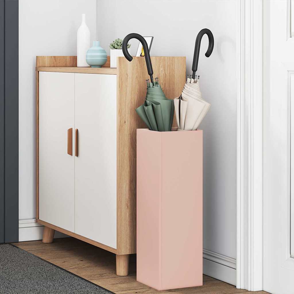 Supporto per Ombrellone Rosa 15,5 x 15,5 x 49 cm Metallo