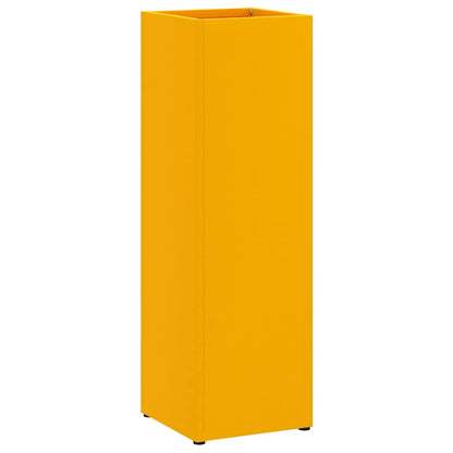 Supporto per Ombrellone Senape 15,5 x 15,5 x 49 cm Metallo