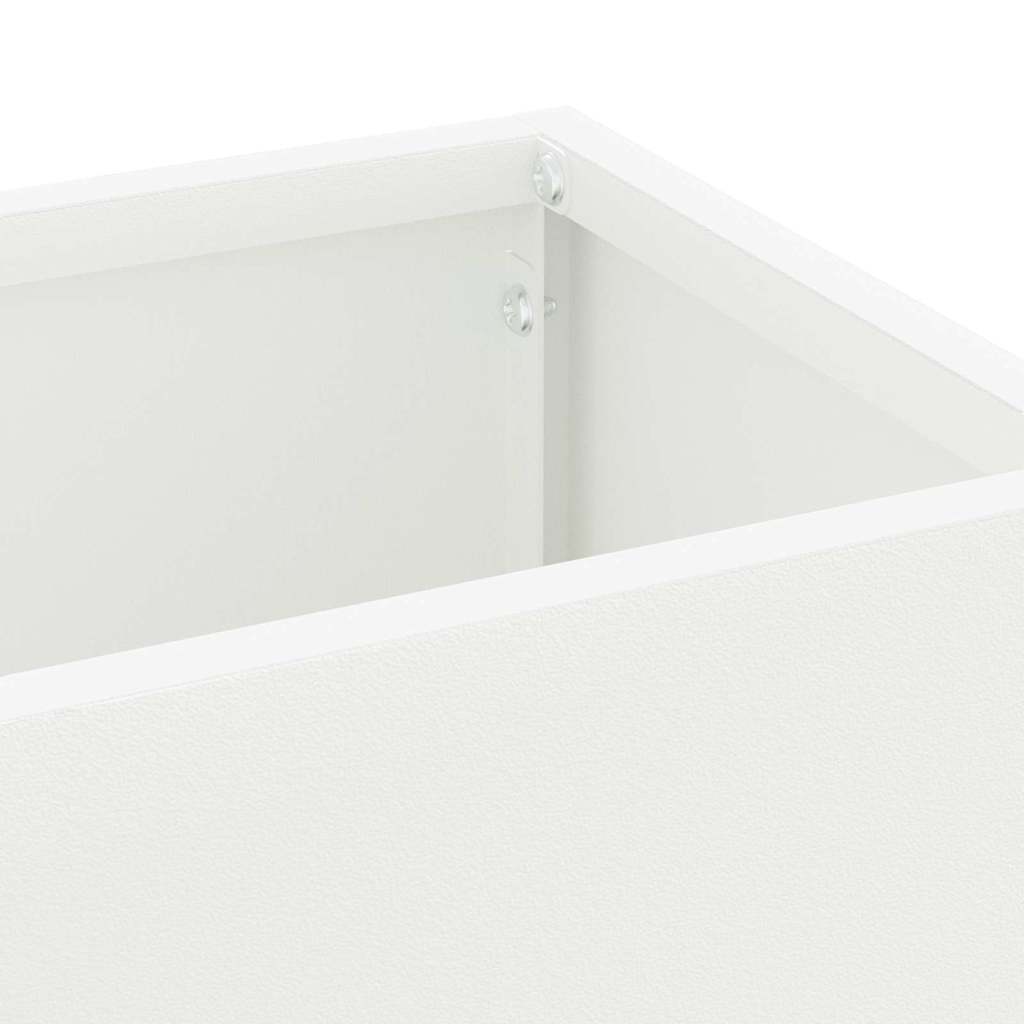 Supporto per Ombrellone Bianco 15,5 x 15,5 x 49 cm Metallo