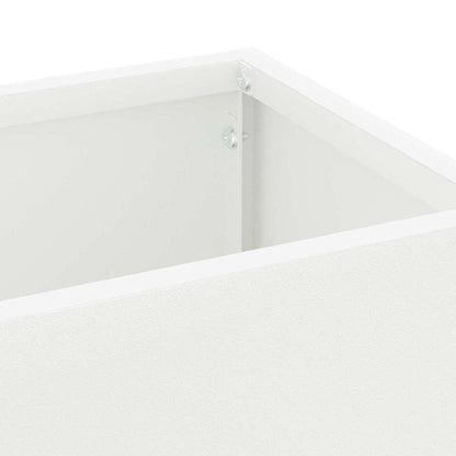 Supporto per Ombrellone Bianco 15,5 x 15,5 x 49 cm Metallo