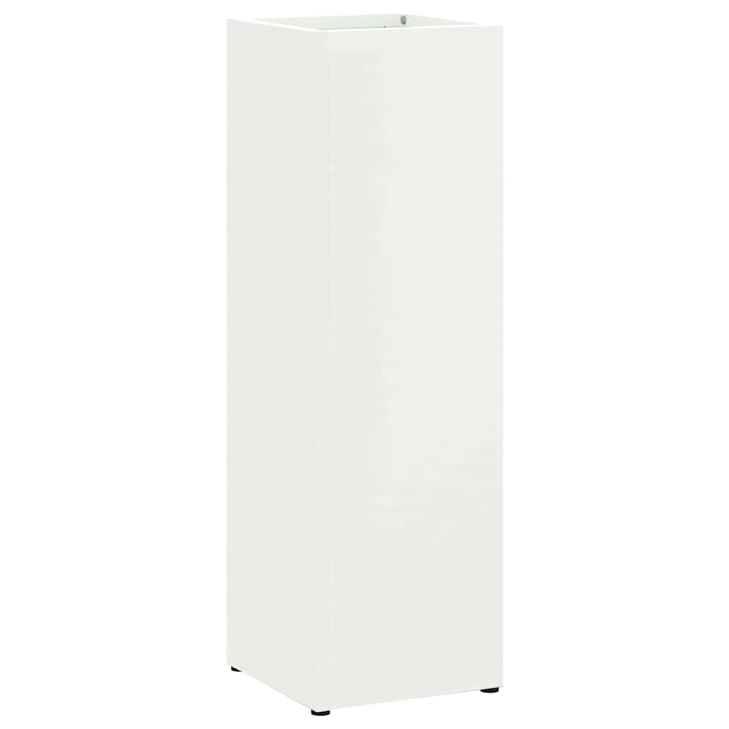 Supporto per Ombrellone Bianco 15,5 x 15,5 x 49 cm Metallo