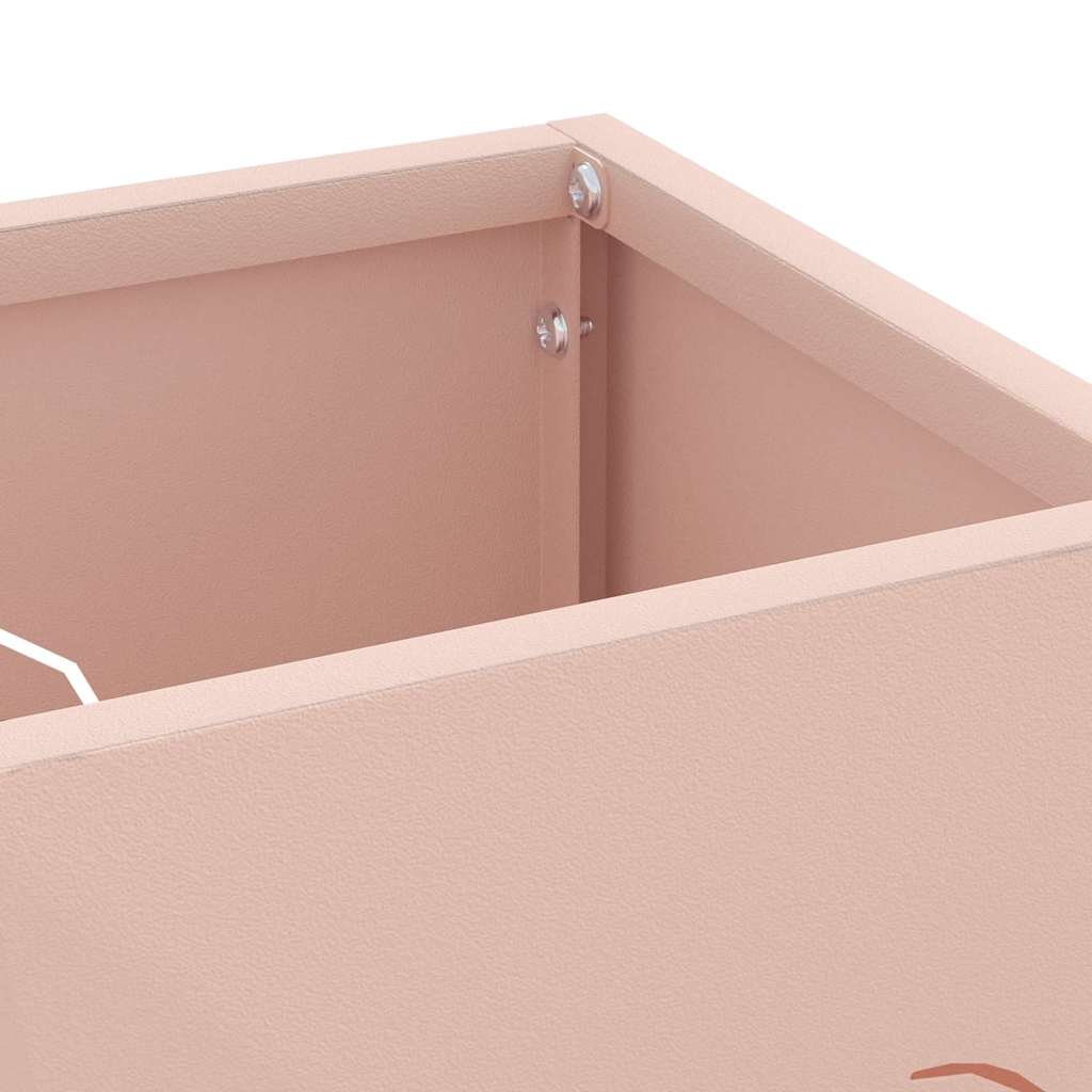 Supporto per Ombrellone Rosa 15,5 x 15,5 x 49 cm Metallo