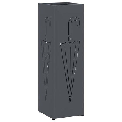 Supporto per Ombrellone Antracite 15,5 x 15,5 x 49 cm Metallo