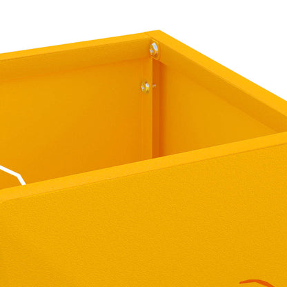 Supporto per Ombrellone Senape 15,5 x 15,5 x 49 cm Metallo