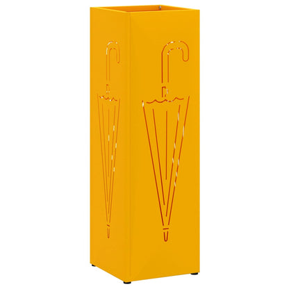 Supporto per Ombrellone Senape 15,5 x 15,5 x 49 cm Metallo