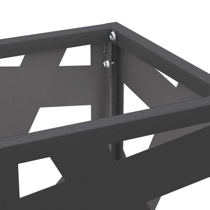Supporto per Ombrellone Nero 15,5 x 15,5 x 49 cm Metallo