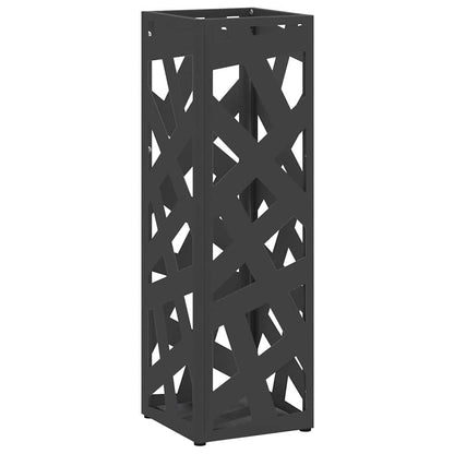 Supporto per Ombrellone Nero 15,5 x 15,5 x 49 cm Metallo