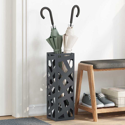 Supporto per Ombrellone Antracite 15,5 x 15,5 x 49 cm Metallo