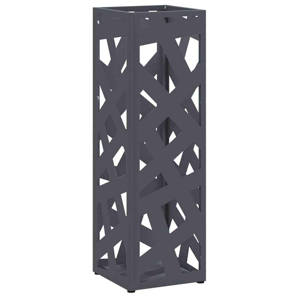 Supporto per Ombrellone Antracite 15,5 x 15,5 x 49 cm Metallo