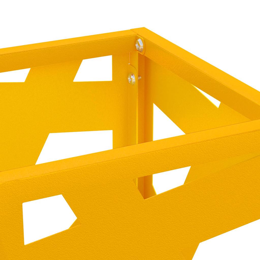 Supporto per Ombrellone Senape 15,5 x 15,5 x 49 cm Metallo