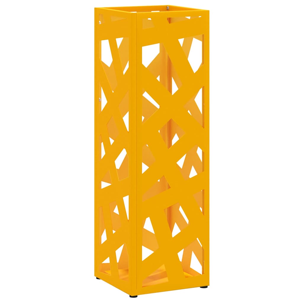 Supporto per Ombrellone Senape 15,5 x 15,5 x 49 cm Metallo