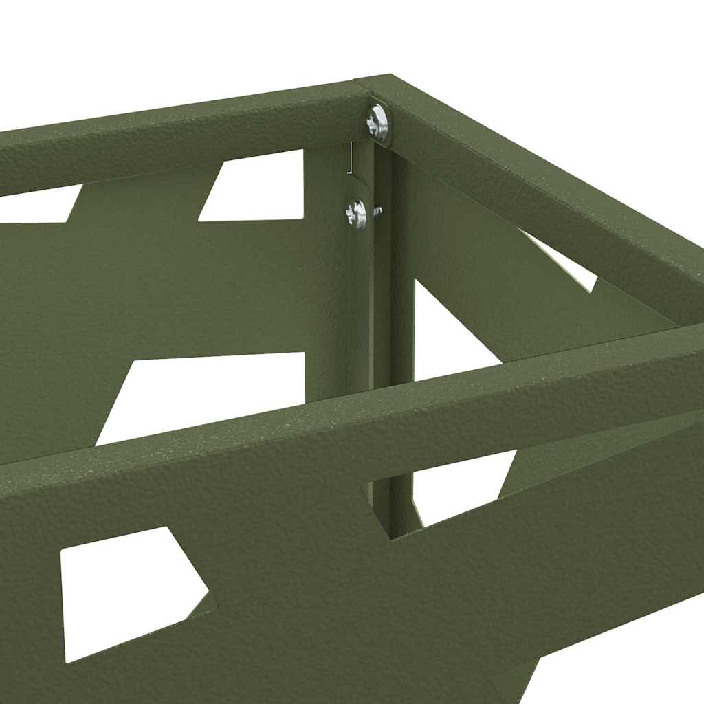 Supporto per Ombrellone Oliva 15,5 x 15,5 x 49 cm Metallo