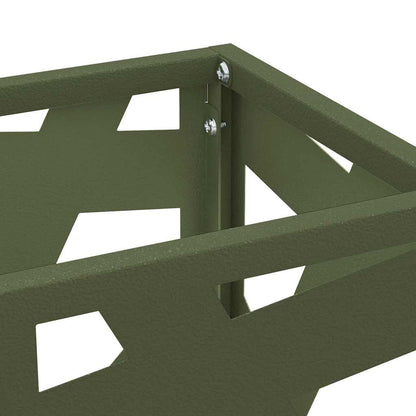 Supporto per Ombrellone Oliva 15,5 x 15,5 x 49 cm Metallo
