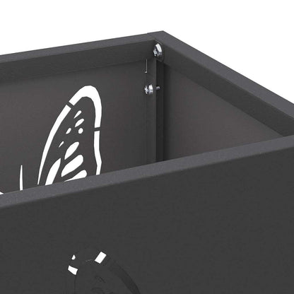Supporto per Ombrellone Nero 15,5 x 15,5 x 49 cm Metallo