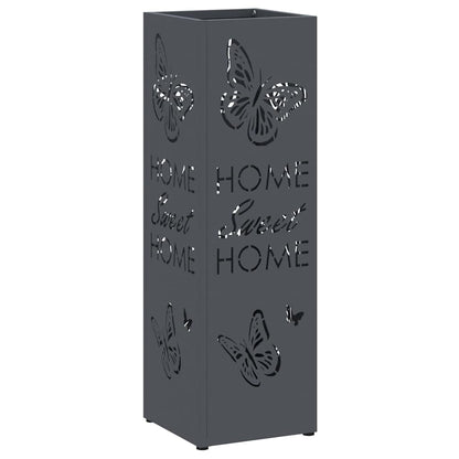 Supporto per Ombrellone Antracite 15,5 x 15,5 x 49 cm Metallo