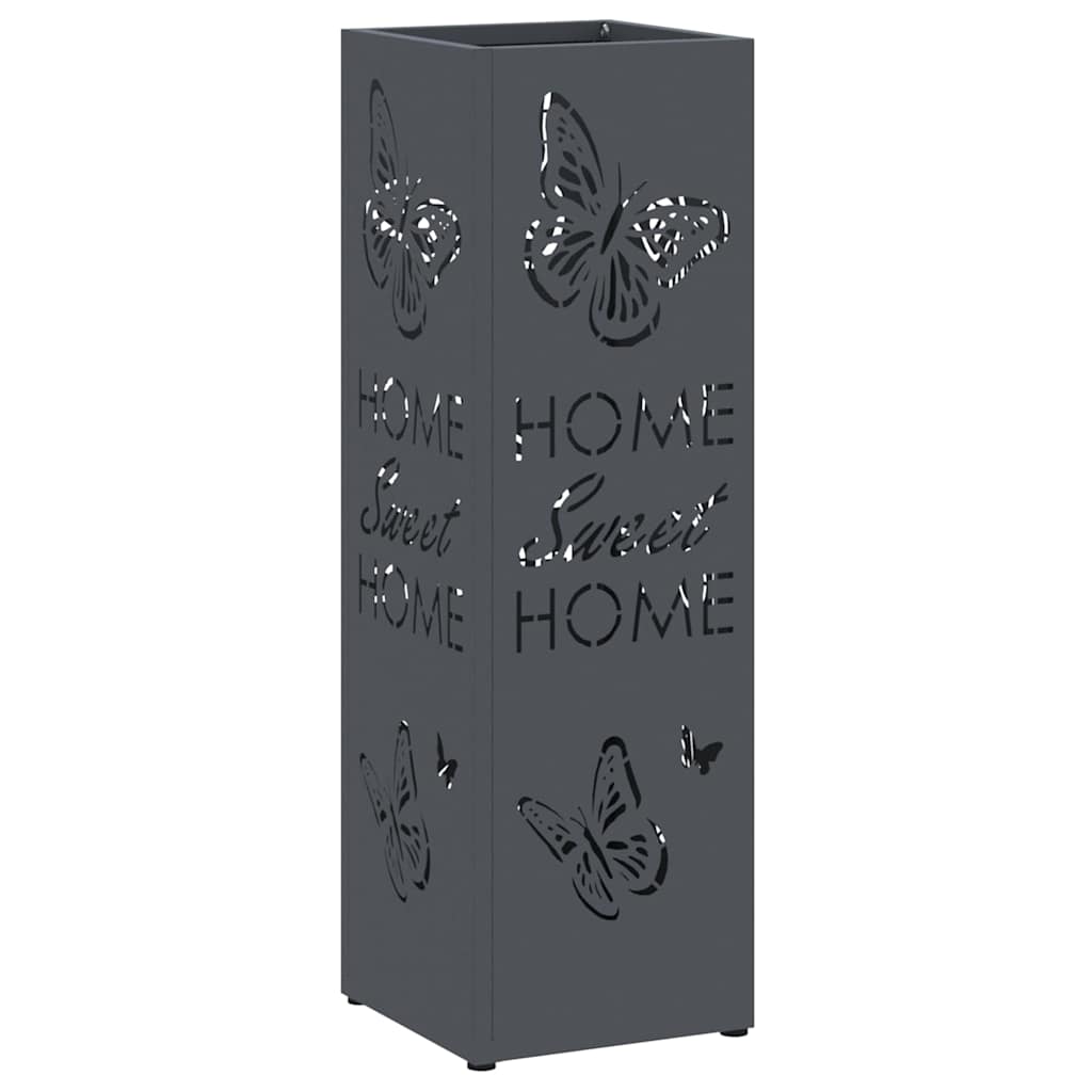 Supporto per Ombrellone Antracite 15,5 x 15,5 x 49 cm Metallo