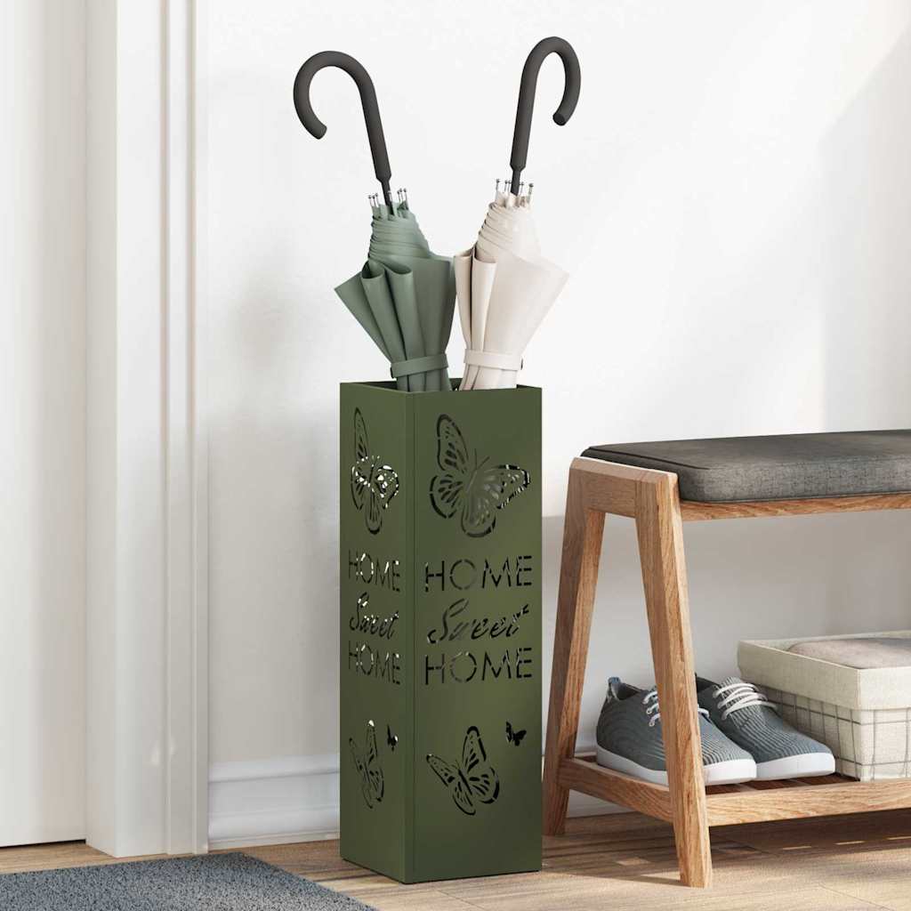 Supporto per Ombrellone Oliva 15,5 x 15,5 x 49 cm Metallo