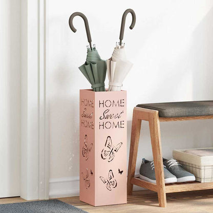 Supporto per Ombrellone Rosa 15,5 x 15,5 x 49 cm Metallo