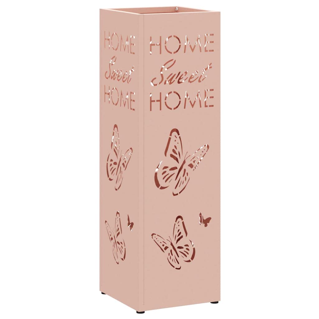 Supporto per Ombrellone Rosa 15,5 x 15,5 x 49 cm Metallo