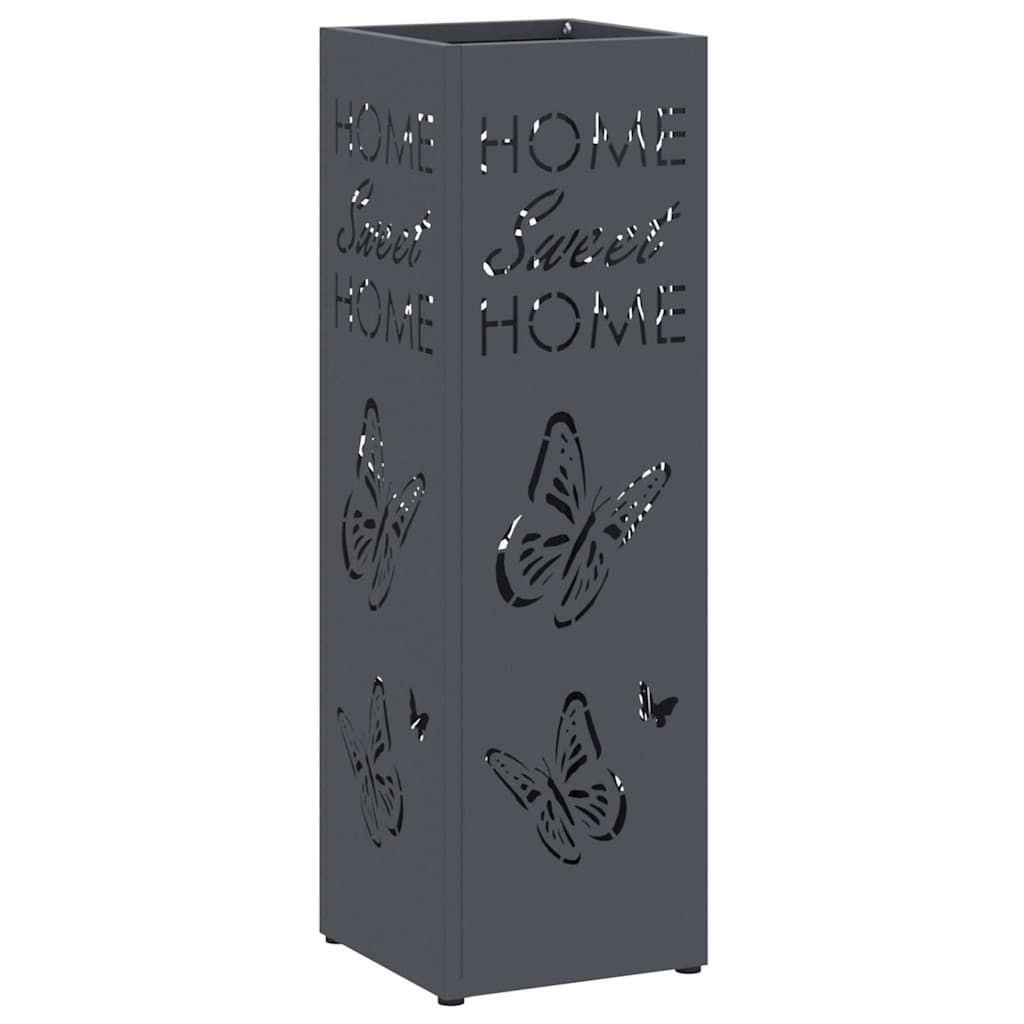 Supporto per Ombrellone Antracite 15,5 x 15,5 x 49 cm Metallo