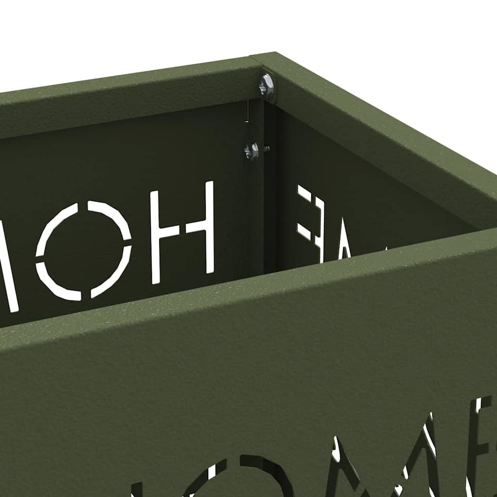 Supporto per Ombrellone Oliva 15,5 x 15,5 x 49 cm Metallo