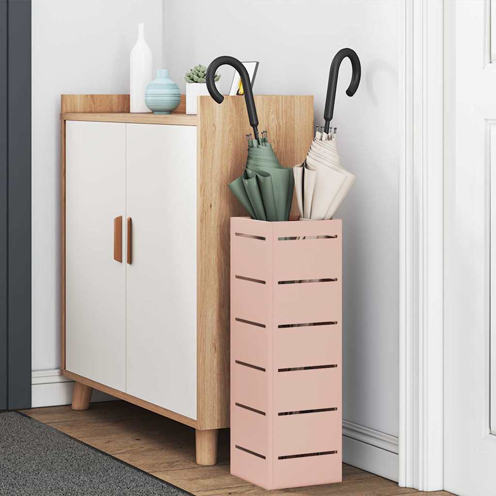 Supporto per Ombrellone Rosa 15,5 x 15,5 x 49 cm Metallo
