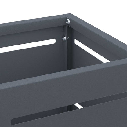 Supporto per Ombrellone Antracite 15,5 x 15,5 x 49 cm Metallo