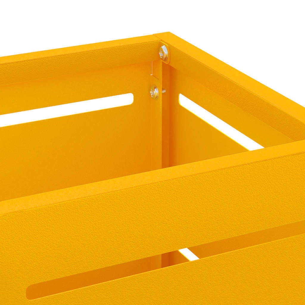Supporto per Ombrellone Senape 15,5 x 15,5 x 49 cm Metallo