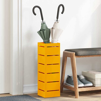 Supporto per Ombrellone Senape 15,5 x 15,5 x 49 cm Metallo