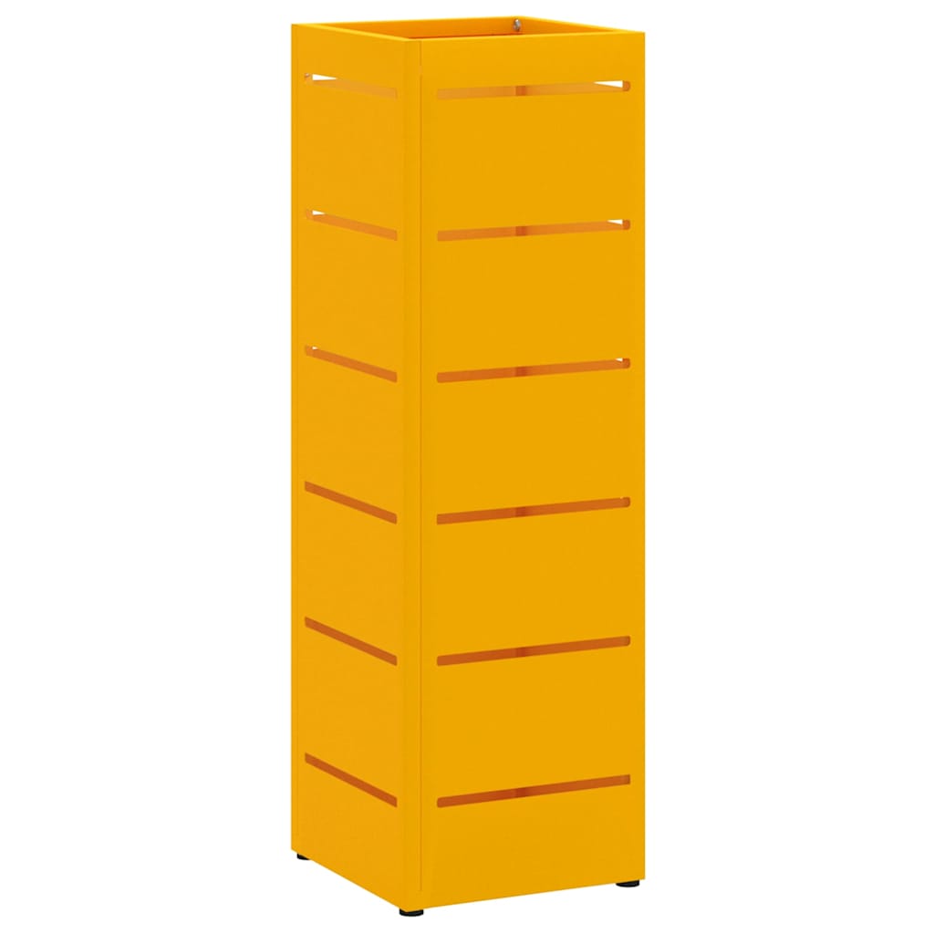 Supporto per Ombrellone Senape 15,5 x 15,5 x 49 cm Metallo