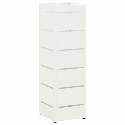 Supporto per Ombrellone Bianco 15,5 x 15,5 x 49 cm Acciaio
