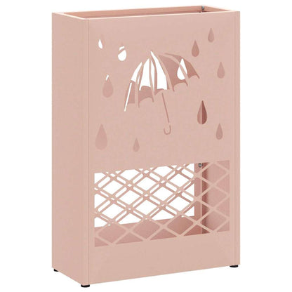 Supporto per Ombrellone Rosa 28 x 12 x 41 cm Acciaio