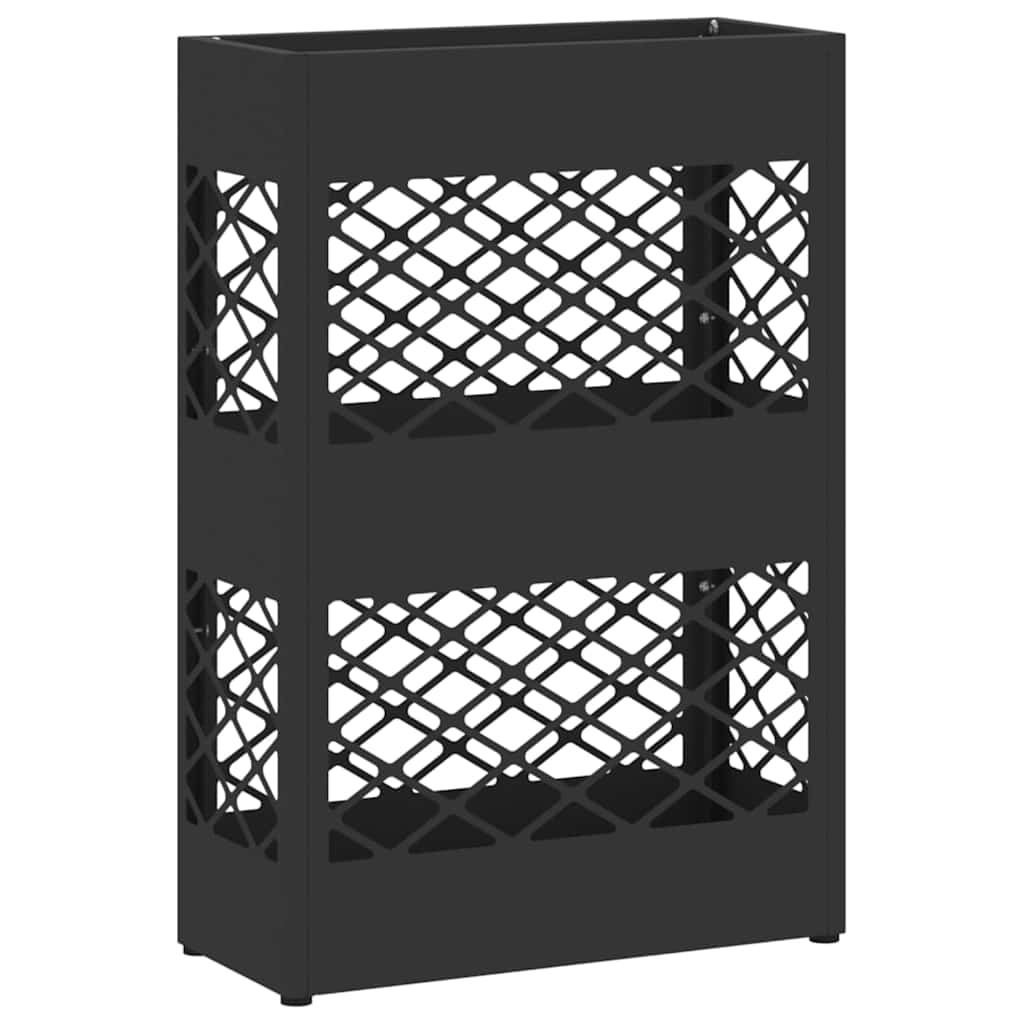 Supporto per Ombrellone Nero 28 x 12 x 41 cm Acciaio