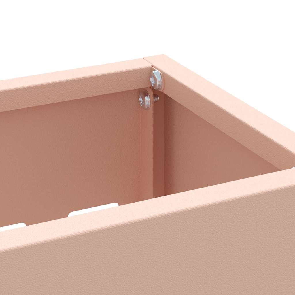 Supporto per Ombrellone Rosa 28 x 12 x 41 cm Acciaio