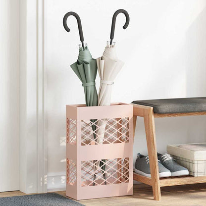 Supporto per Ombrellone Rosa 28 x 12 x 41 cm Acciaio