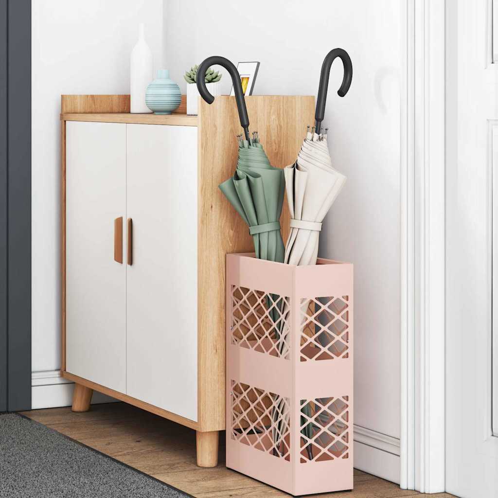 Supporto per Ombrellone Rosa 28 x 12 x 41 cm Acciaio