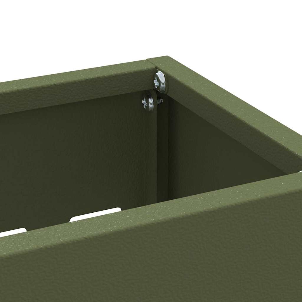 Supporto per Ombrellone Oliver verde 28 x 12 x 41 cm Acciaio