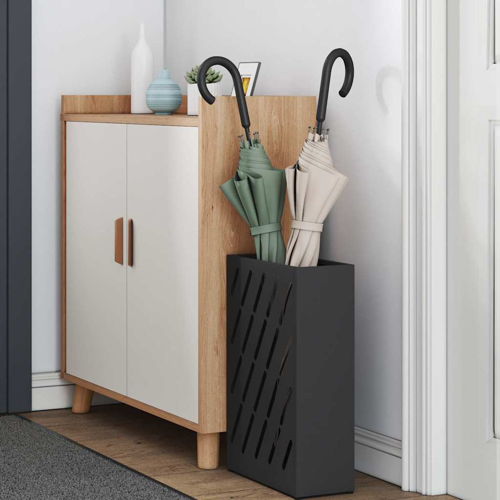 Supporto per Ombrellone Nero 28 x 12 x 41 cm Acciaio