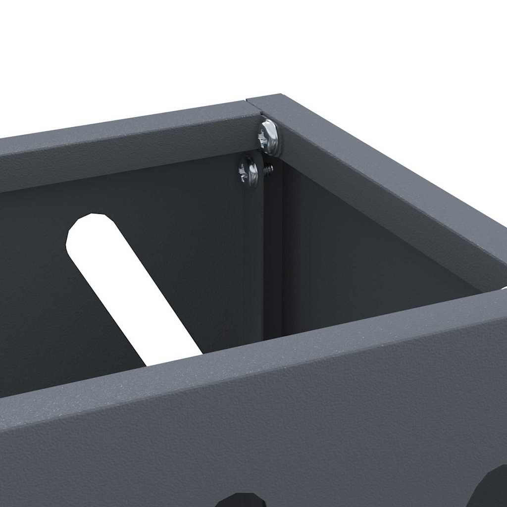 Supporto per Ombrellone Antracite 28 x 12 x 41 cm Acciaio