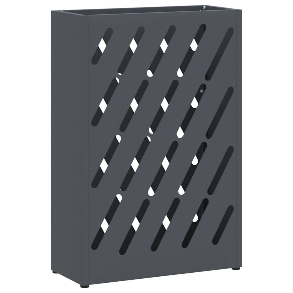 Supporto per Ombrellone Antracite 28 x 12 x 41 cm Acciaio