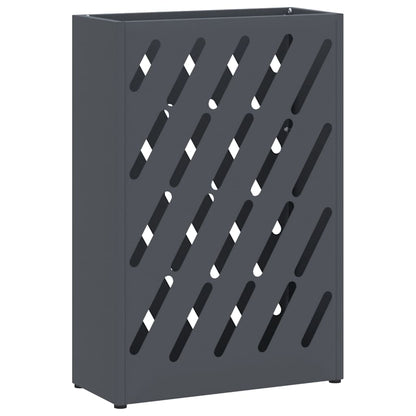 Supporto per Ombrellone Antracite 28 x 12 x 41 cm Acciaio