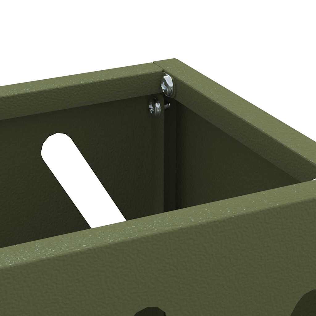 Supporto per Ombrellone Oliver verde 28 x 12 x 41 cm Acciaio