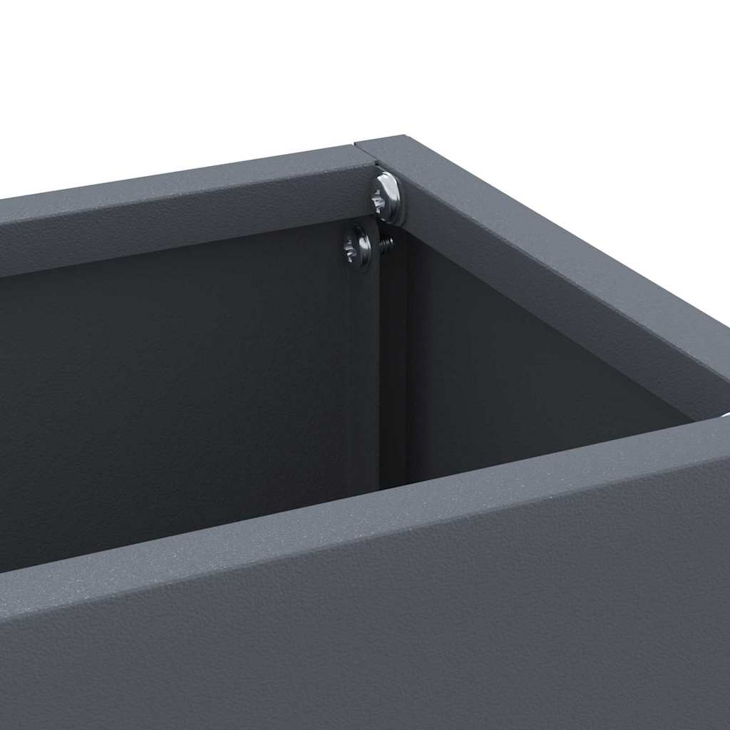 Supporto per Ombrellone Antracite 28 x 12 x 41 cm Acciaio