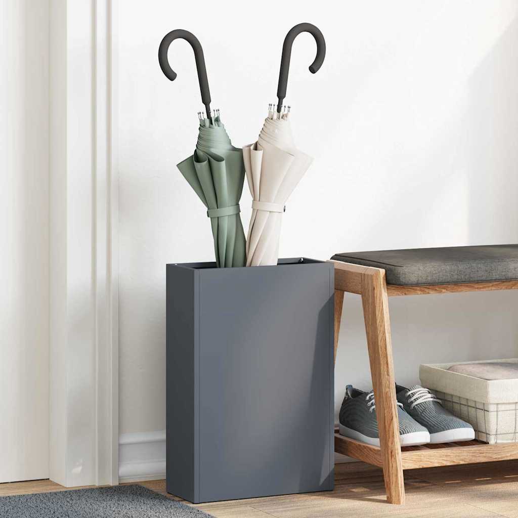 Supporto per Ombrellone Antracite 28 x 12 x 41 cm Acciaio