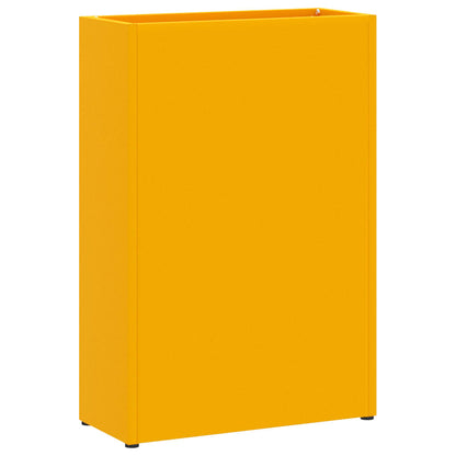 Supporto per Ombrellone giallo senape 28 x 12 x 41 cm Acciaio