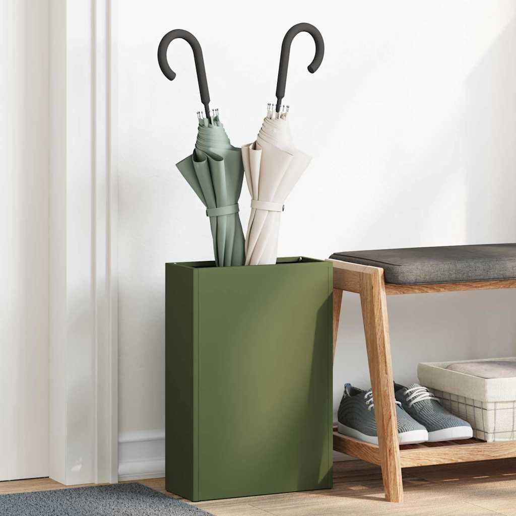 Supporto per Ombrellone Oliver verde 28 x 12 x 41 cm Acciaio