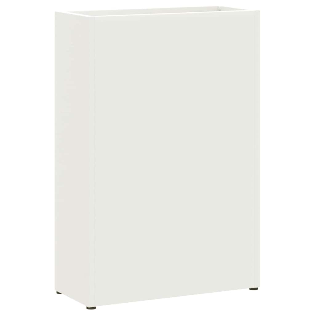 Supporto per Ombrellone Bianco 28 x 12 x 41 cm Acciaio