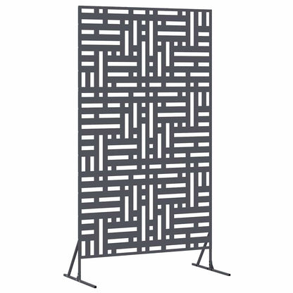 Schermo per Privacy Antracite 100 x 50 x 180 cm Acciaio