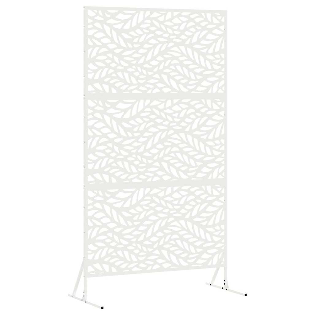 Schermo per Privacy Bianco 100 x 50 x 180 cm Acciaio
