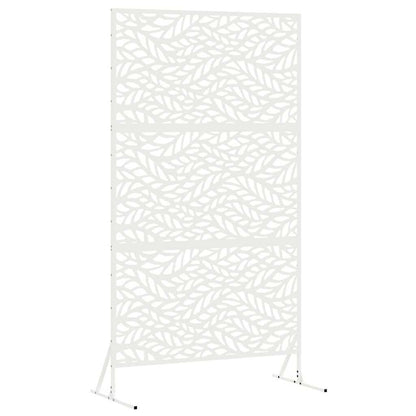 Schermo per Privacy Bianco 100 x 50 x 180 cm Acciaio